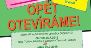 25.7. znovuotevíráme po kompletní rekonstrukci a rozšíření prodejnu ul. Gagarinova ve Stříbře