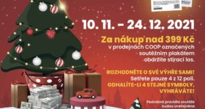 Poděkování zákazníkům COOP a nabídka akčních výrobků